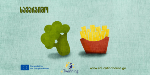 eTwinning- ის პროექტი "Digital era and healthy eating"