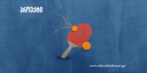 დავალება ვიზუალური პროგრამირებაში თამაშის („პინგ-პონგი“)  შექმნა